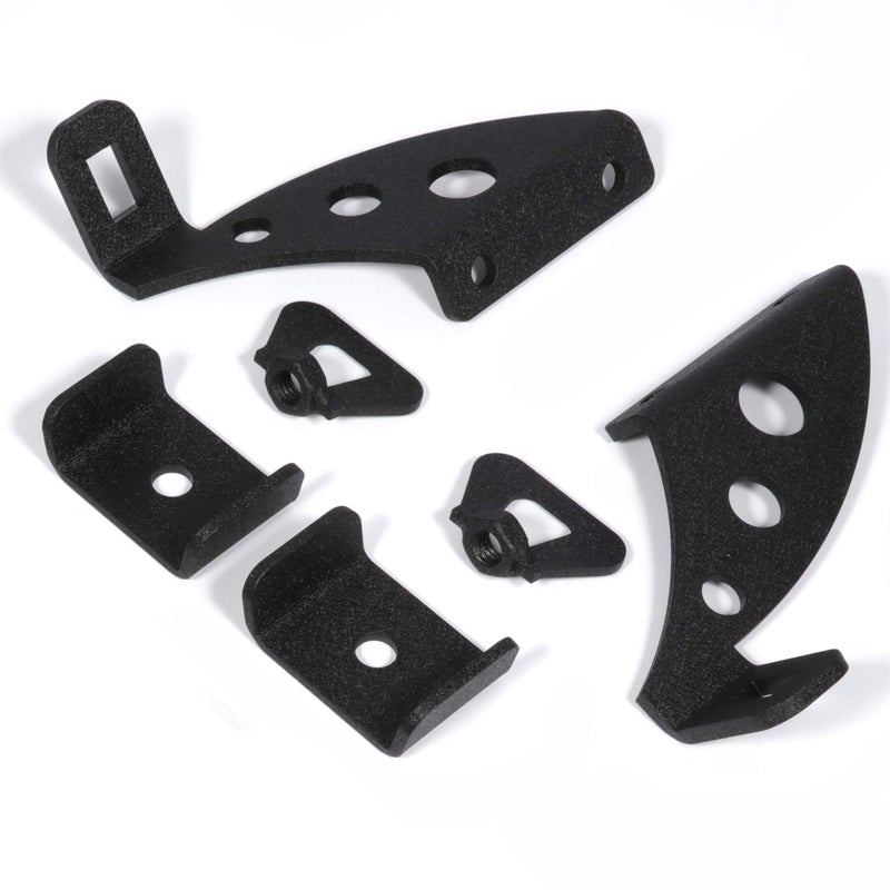 EnRand Hi Lift Jack Mount Hood Hinge/Door Hinge Bracket for Jeep Wrangler 2007-2022 JK JL Unlimited 2/4 Doors - Image 5